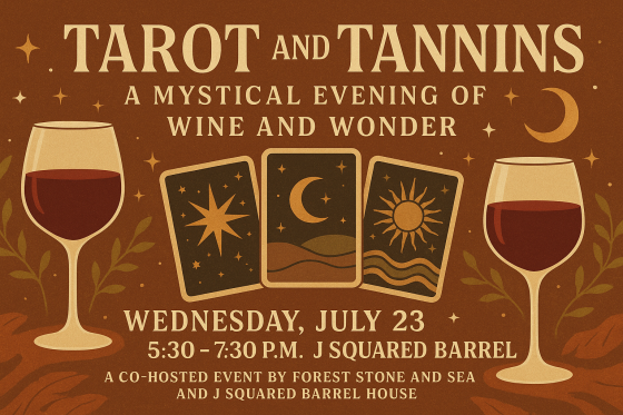 Tarot and Tannins-A Mystical Evening of Wine and Wonder